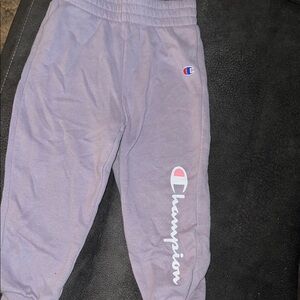 Champion Kids Purple Jogger Pants